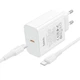Адаптер сетевой HOCO C to C cable Source single port PD charger set C162A |1Type-C, 40W/3A, PD/QC| - изображение 2