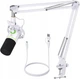 Мікрофон для ПК/ для стрімінгу, подкастів Maono PD200XS White - изображение 2