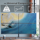 Кронштейн для 4 моніторів BONTEC 13–27″, регульований Quad Monitor Stand, VESA 75x75/100x100, до 10 кг - зображення 4