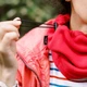 Пов'язка флісова Tribe Neck Warmer з затяжкою T-KF-0020 OS, red (203200) T-KF-0020-red - изображение 10