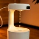 Зволожувач повітря 600 мл з LED-дисплеєм та годинником USB MLT Happy Life LZ599 - зображення 5