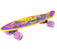 Пенниборд Hot Wheels Страна Игрушек 195519, фиолетовый скейт с светящимися колесами, детский пенниборд Хот Уилс - изображение 1