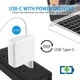 Мережевий зарядний пристрій 87W USB-C для Macbook білий полікарбонат - зображення 4
