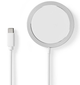 Бездротовий зарядний пристрій MagSafe 25W Type-C білий нейлон для iPhone 12-17 - зображення 7