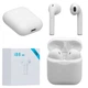 Bluetooth стерео гарнітура i88 TWS біла з мікрофоном 5 годин роботи 5.0 USB micro-usb пластик soft touch - зображення 5