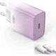 Сетевое зарядное устройство 30W Type-C с кабелем Type-C Lightning фиолетовый XO CE18 - изображение 4