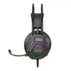 Игровые наушники Borofone BO105 Thunder 50мм USB AUX черные с RGB подсветкой для компьютера - изображение 6