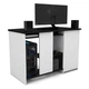 Геймерский компьютерный стол ХGamer PURE White-Black - изображение 6