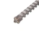 Бур SDS-Max, Quadro, 14×400 мм INTERTOOL SDM-1440 - зображення 2