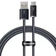 Кабель зарядки usb - type c Baseus 100w 1 метр Dynamic series slate gray - зображення 1