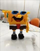 3D Конструктор Sponge Bob Bricks 33 см Фігурка Губка Боб Квадратні штанці Набір Міні Блоки (01711) - зображення 7