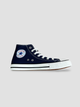 Жіночі кеди високі з вишивкою Converse темно-сині 39 - зображення 8