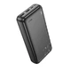 Повербанк 20000 mAh HOCO J123A Element power bank (2USB/Type-C, 10W). Black - зображення 1
