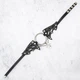 Шкіряний чокер Gothic Wings Pentagram (csl-017) One Size - зображення 2