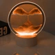 Ночник 3D зыбучие пески с Led подсветкой 7 режимов золотой песок - изображение 5