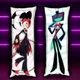 Подушка Дакимакура 150х50 см Блиц Вокс Хазбин Отель Vox Hazbin Hotel Подушка с наволочкой двусторонняя (0166459) - изображение 1