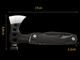 Мультитул Ruiguan Axe 16 у 1 Чорний - зображення 2