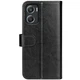 Классический чехол-книжка Deexe Wallet Style для Motorola Moto G06 - Black - изображение 5
