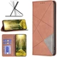 Чехол-книжка с карманами UniCase Geometric Pattern для Xiaomi Redmi Note 15 Pro 5G - Brown - изображение 4