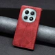 Чехол-книжка с карманами UniCase Geometric Pattern для Xiaomi Redmi Note 15 Pro 5G - Red - изображение 6