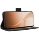 Чехол-книжка с карманами Deexe Wallet Stand для OPPO Reno 15 F/FS - Black - изображение 5