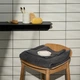 Рушник MBM HOME "Терра" 70x140 см антрацит/графіт (BT-14 L ANTRACITE/GRAPHITE) - зображення 5