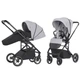 Всесезонна прогулянкова коляска Carrello Alfa CRL-5508 BF Feather Grey з реверсивним блоком - зображення 2