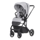 Всесезонна прогулянкова коляска Carrello Alfa CRL-5508 BF Feather Grey з реверсивним блоком - зображення 3
