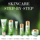 Набор для ухода за лицом Bioaqua Aloe Vera Soothing Moisturizing Beautiful Skin Six-Piece Set, 6 продуктов - изображение 3