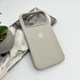 Чохол для смартфона Silicone Full Case AA Open Cam for Apple iPhone 17 Pro 9,Antique White (FullOpeAAi17P-9) - изображение 4
