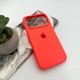 Чохол для смартфона Silicone Full Case AA Open Cam for Apple iPhone 17 Pro 2,Apricot (FullOpeAAi17P-2) - изображение 4