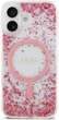 Etui Guess Resin Bottom Glitter MagSafe do Apple iPhone 17 Pink (GUHMP17SRGRGEP) - obraz 3