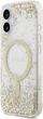 Etui Guess Resin Bottom Glitter MagSafe do Apple iPhone 17 Gold (GUHMP17SRGRGED) - obraz 2
