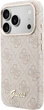 Etui Guess 4G Script MagSafe do Apple iPhone 17 Pro Pink (GUHMP17L5P4FWMSP) - obraz 2