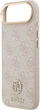 Etui Guess 4G Strass Logo & Big Strap Metal Buttons MagSafe do Apple iPhone Air Pink (GUHMP17MP4G4DCSP) - obraz 6