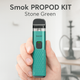 POD-система Smok PROPOD KIT Stone Green 10,7 см, 800 мАч, 22 Вт, цинковый сплав + силикон - изображение 1