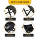 Кресло-кровать трансформер до 150 кг с бархатным матрасом LEOBRO Black (LB-FCB-G4-BLK) - изображение 9