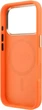 Etui Guess Perforated 4G MagSafe do Apple iPhone 17 Pro Max Orange (GUHMP17X5PG4SRGO) - obraz 7