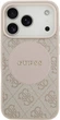 Etui Guess 4G Circle Classic Logo MagSafe do Apple iPhone 17 Pro Pink (GUHMP17LP4PGRSGP) - obraz 3