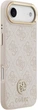 Etui Guess 4G Strass Logo MagSafe do Apple iPhone Air Pink (GUHMP17MP4GRMDEP) - obraz 4