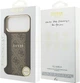 Чохол Guess 4G Stripe MagSafe для Apple iPhone 17 Pro Max Brown (GUHMP17XPG4SEMCW) - зображення 8