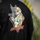 Худі Crop з принтом Just Don't Suck 2XL чорне - зображення 5