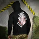 Худі Crop з принтом Tactical Team M чорне - зображення 5
