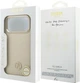 Etui Guess Grained Strass Logo MagSafe do Apple iPhone 17 Pro Max Beige (GUHMP17XPGCRMDEE) - obraz 8
