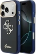 Etui Guess IML 4G Script Metal do Apple iPhone 17 Pro Blue (GUHCP17L5HC4MLSB) - obraz 1