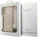 Чохол Guess IML Flowers Electro Pearl Strap MagSafe для Apple iPhone 17 Pink (GUHMP17SHCPOFPP) - зображення 8