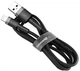 Кабель Baseus Cafule Cable USB - Lightning 1.5A 2 м Black (CALKLF-CG1) - зображення 2