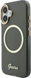 Etui Guess IML Script Metal MagSafe do Apple iPhone 17 Black (GUHMP17S5HTCSMSK) - obraz 2