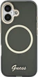 Etui Guess IML Script Metal MagSafe do Apple iPhone 17 Black (GUHMP17S5HTCSMSK) - obraz 3