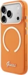 Etui Guess IML Script Metal MagSafe do Apple iPhone 17 Pro Orange (GUHMP17L5HTCSMSO) - obraz 2